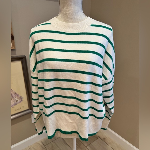 Mango Oversized Striped Sweater - Picture 6 of 11